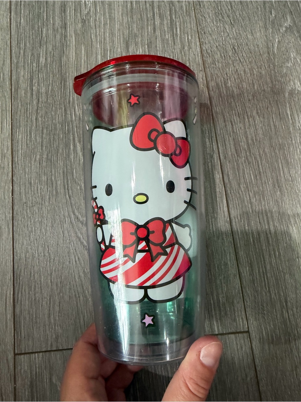 Hello kitty Christmas tumbler